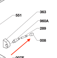 GRIFF ELESA I.622/40-M8 RAL 9010
