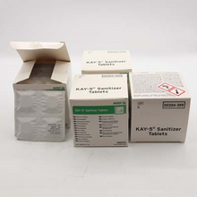 KAY-5 Desinfektionstabletten 4 × 60 × 4 g– Alkalisch
